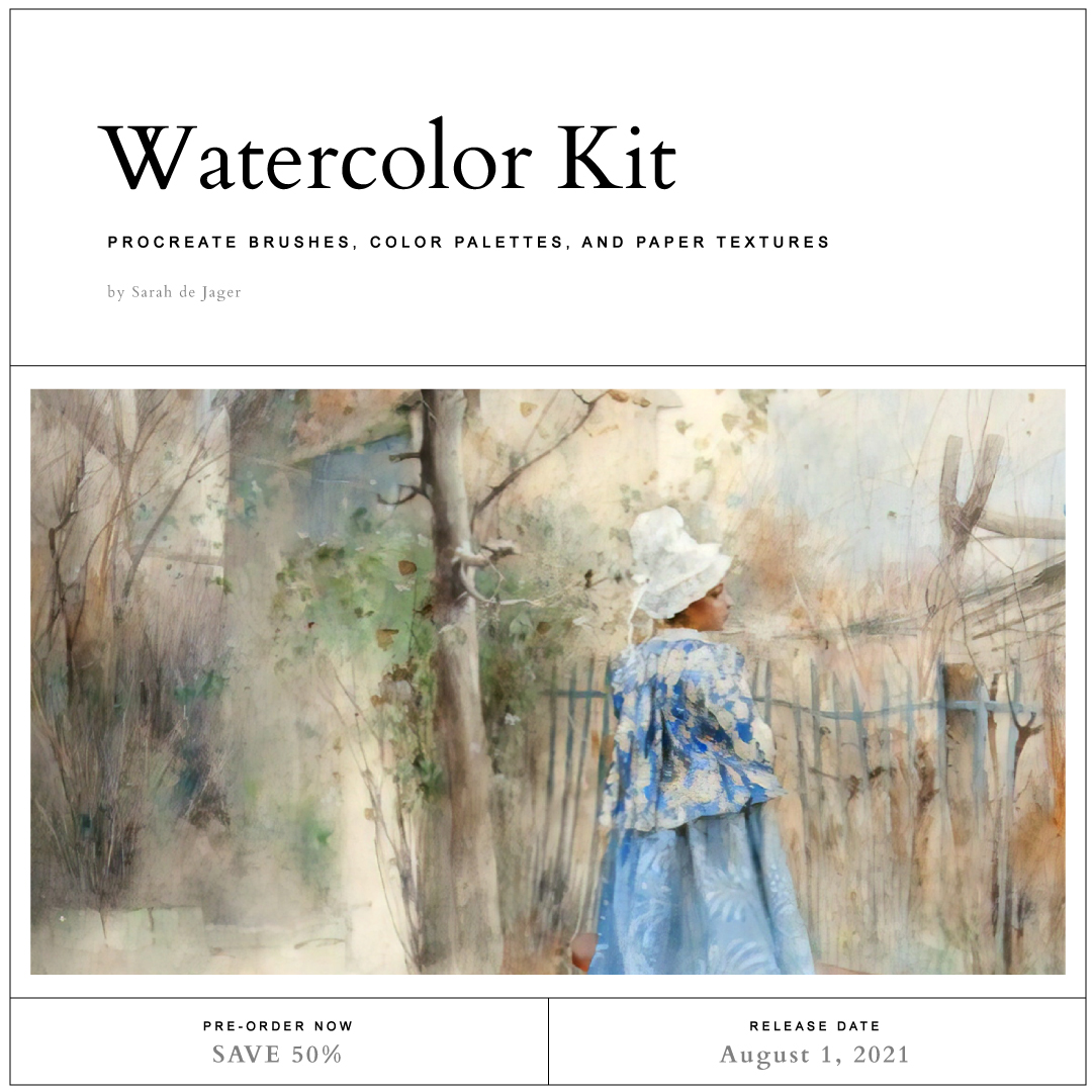 Watercolor  Creative Kit – Color Box Letterpress